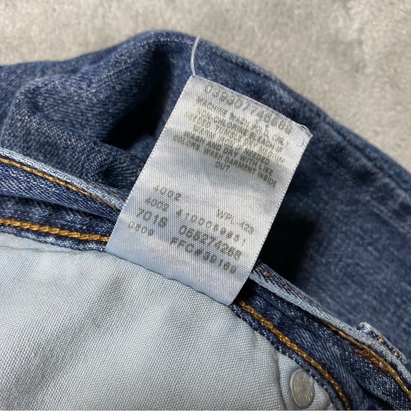 Levi’s Jeans Mens 40x29 Low Boot Cut 527 Denim Pants Wide Leg Comfortable Casual - Picture 10 of 14